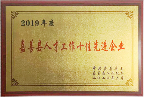 أفضل عشر شركات متقدمة في أعمال المواهب في مقاطعة جياشان لعام 2019